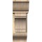 Ekena Millwork Merced Traditional Rough Sawn Bracket w/ Offset Brace, Douglas Fir, 8"W x 22"D x 22"H BKT0806X22X22MRC01RDF - alternate 4